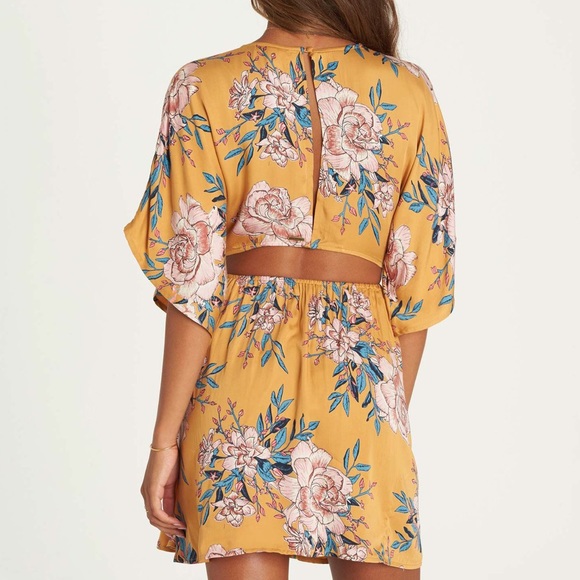 🔶🔸BILLABONG GOLDEN LIGHT DRESS🔸🔶 - Picture 6 of 11